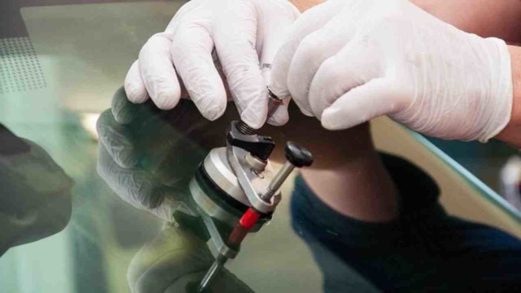 Can an 8 inch windshield crack be repaired?