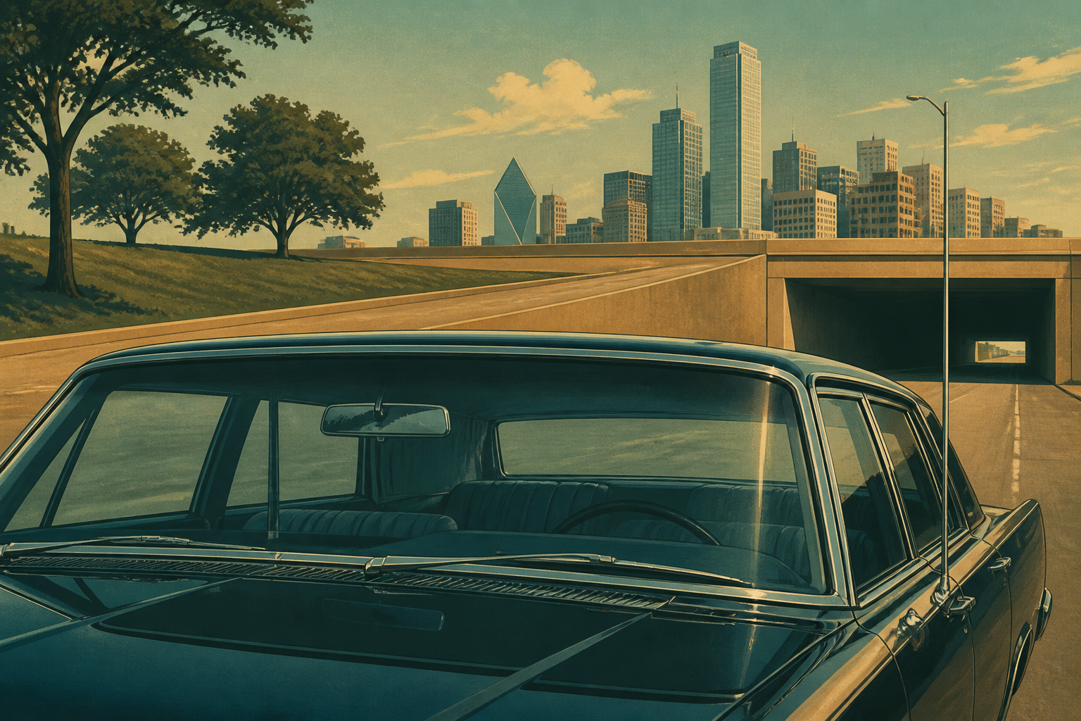Illustrated guide to Dallas Doctor Jfk Limo Windshield in Dallas