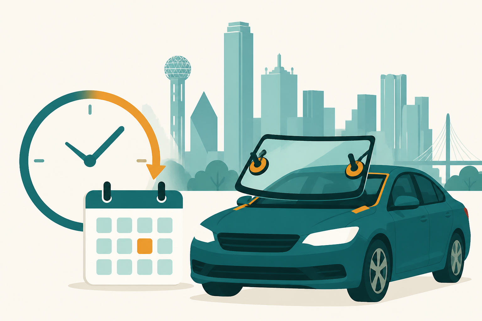 Illustrated guide to Quickest Windshield Replacement Dallas in Dallas