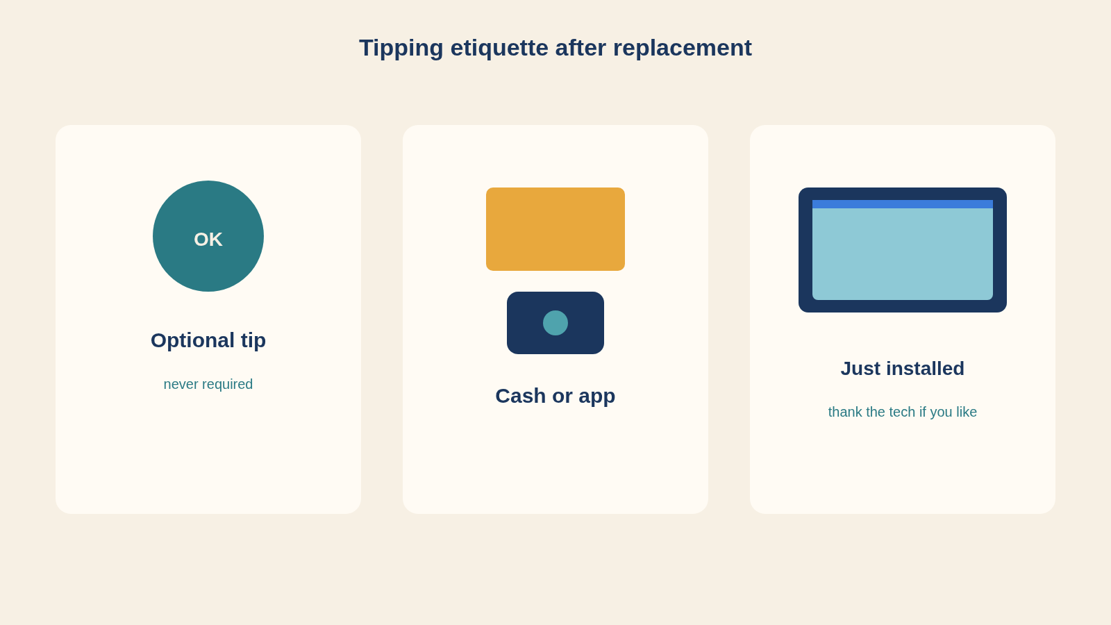 Dallas illustrated tipping etiquette after a windshield replacement