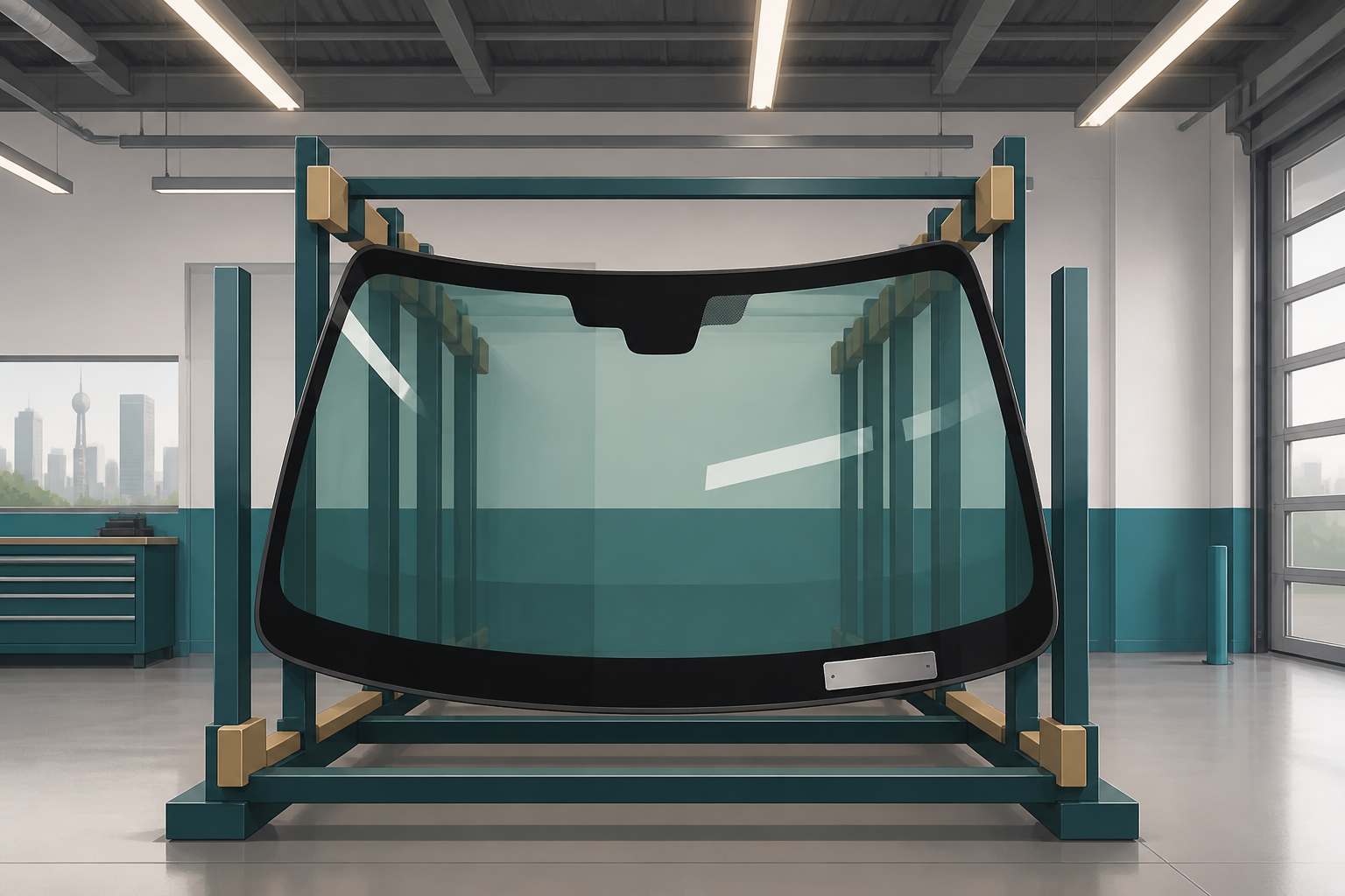 Detail illustration of Used Windshield For 9camry Installed In Dallas Tx for Dallas drivers