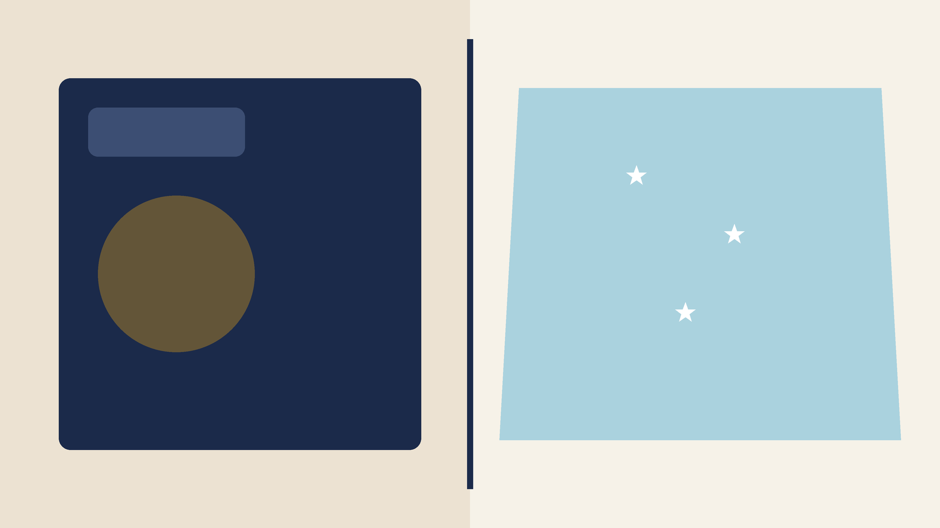 Dallas illustration comparing wax on paint with keeping windshield glass clean